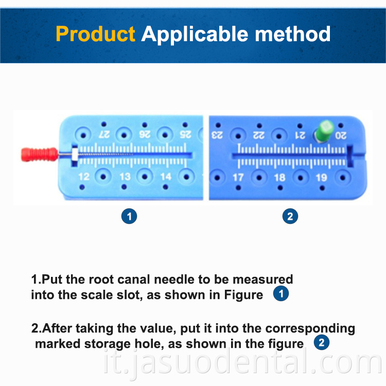 Root Canal Measuring Table